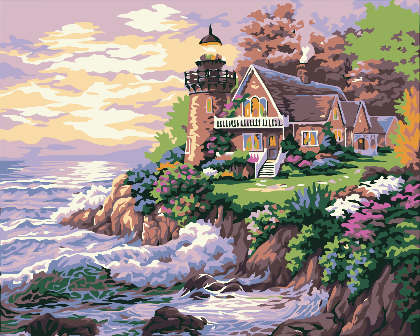 Light House Paint by Numbers