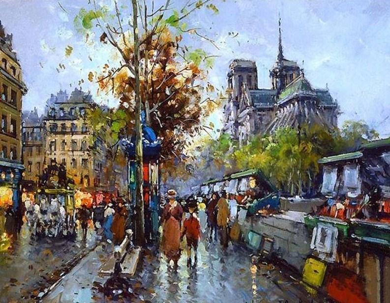 Paris View Paint by Numbers