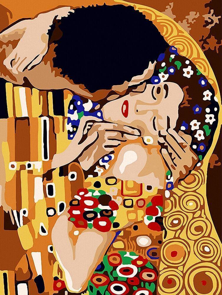 Couple Kiss Paint by Numbers