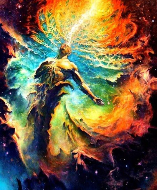 Abstract Universe Paint by Numbers