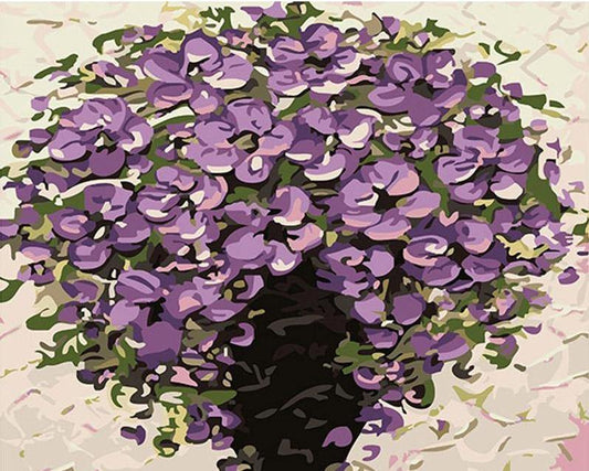 Acrylic Flowers Paint by Numbers