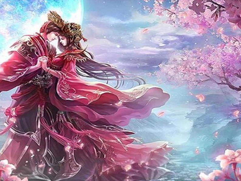 Ancient Chinese Couple Paint by Numbers