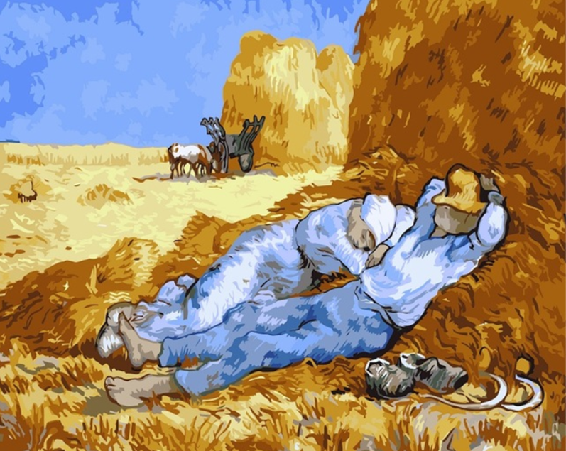 Wheat fields Paint by Numbers