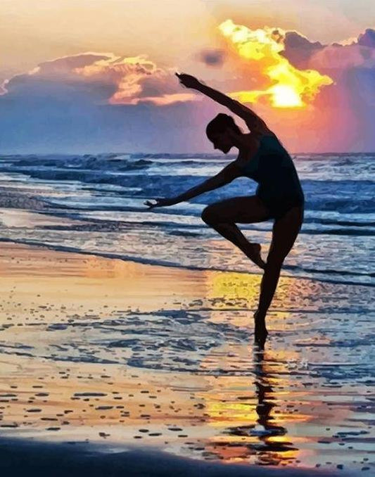 Ballet Dancer Paint by Numbers