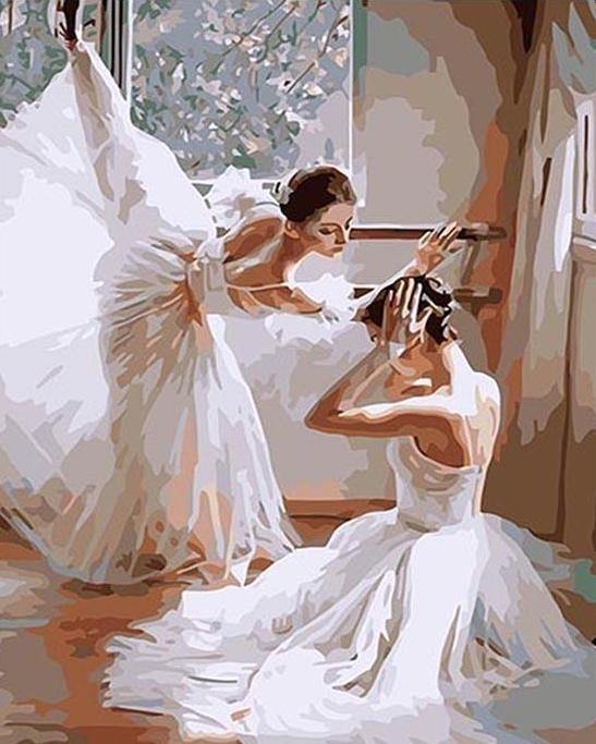 Ballet Dancers Paint by Numbers