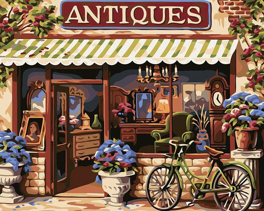 Antiques Shop Paint by Numbers