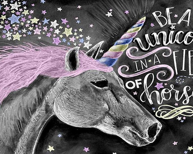 Chalkboard Quotes Paint by Numbers