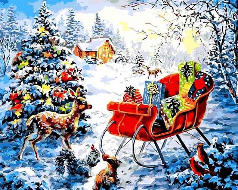 Christmas Paint By Numbers