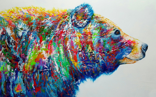 Bear Paint by Numbers