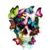 Skull &amp; Butterflies Paint by Numbers