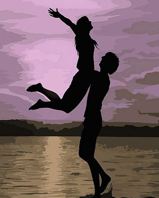 Dancing Couple Paint by Numbers