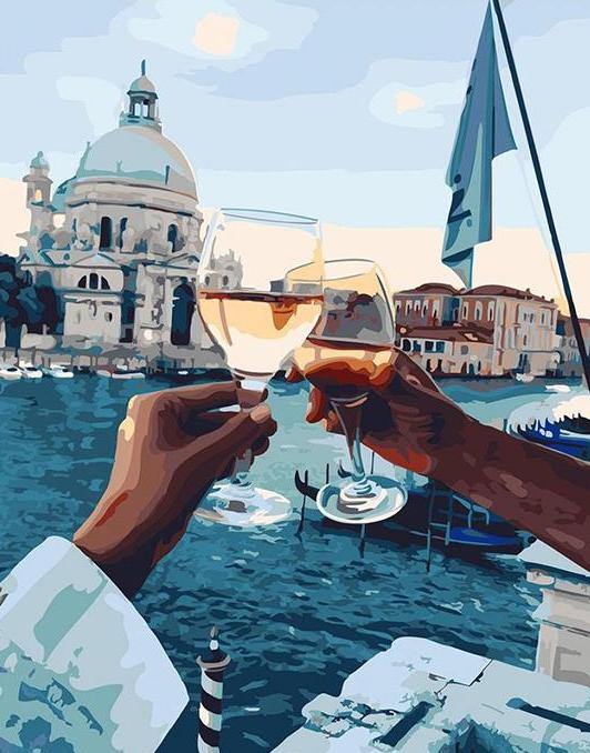 Date in Venice Painting Kit