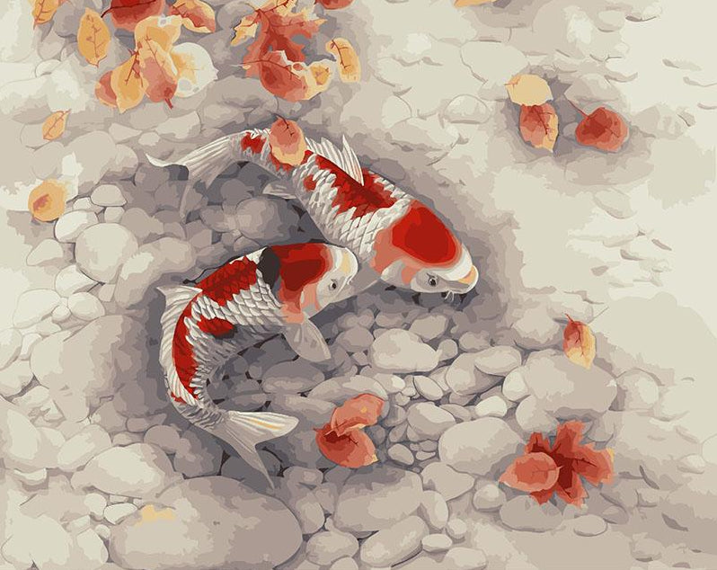 Fish Paint by Numbers Kit