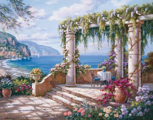 Sitting at Seacoast DIY Painting Kit