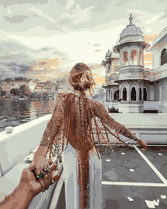 Follow me to Venice Paint by Numbers