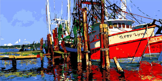 Gigantic Boat DIY Painting Kit