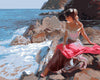 Girl &amp; the Sea Paint by Numbers