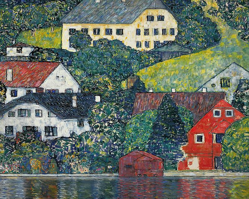 Houses Paint by Numbers