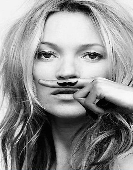 Kate Moss Poster Painting by Numbers