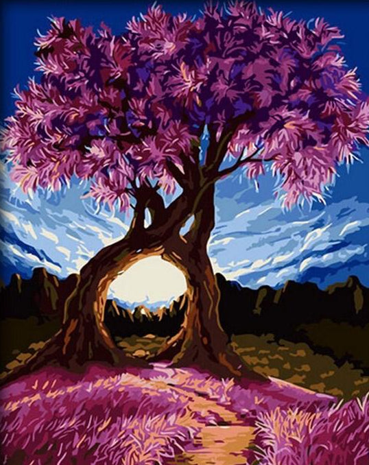 Lovely Trees DIY Painting Kit
