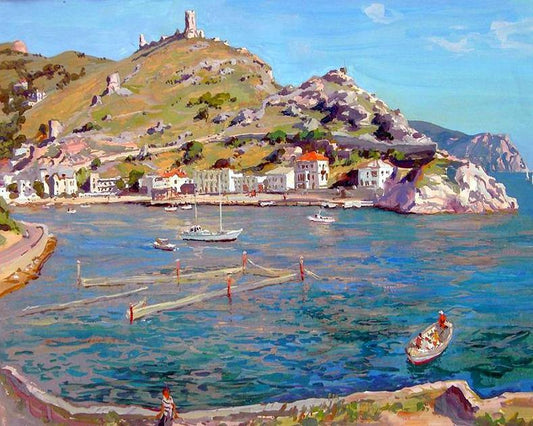 Mountains & Sea View Painting Kit