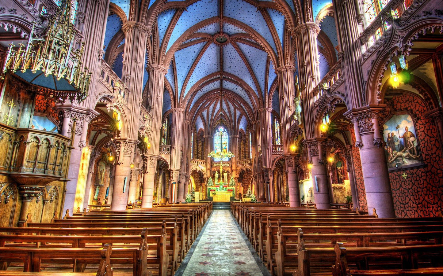 Notre Dame Cathedral Paint by Numbers