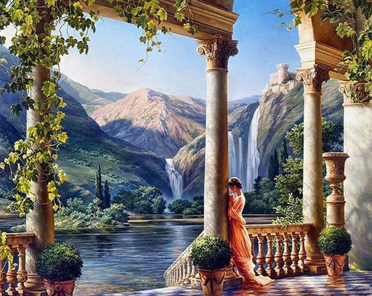 Princess in the Palace Paint by Numbers