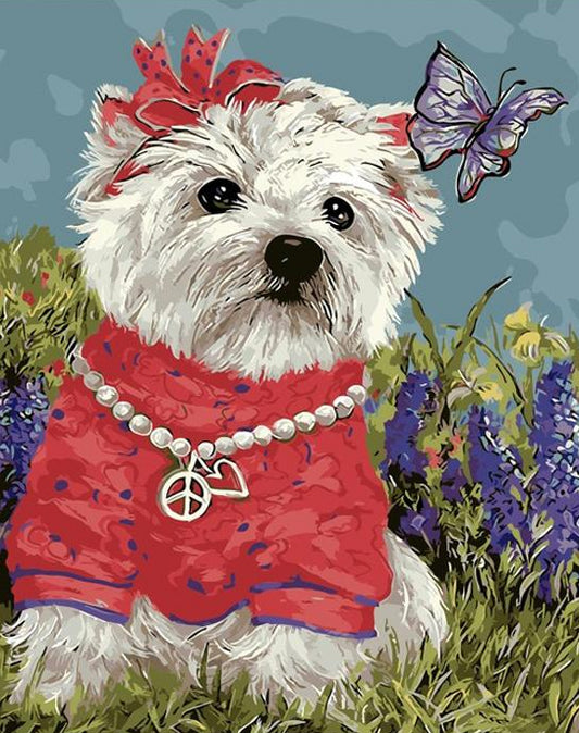 Puppy Paint by Numbers