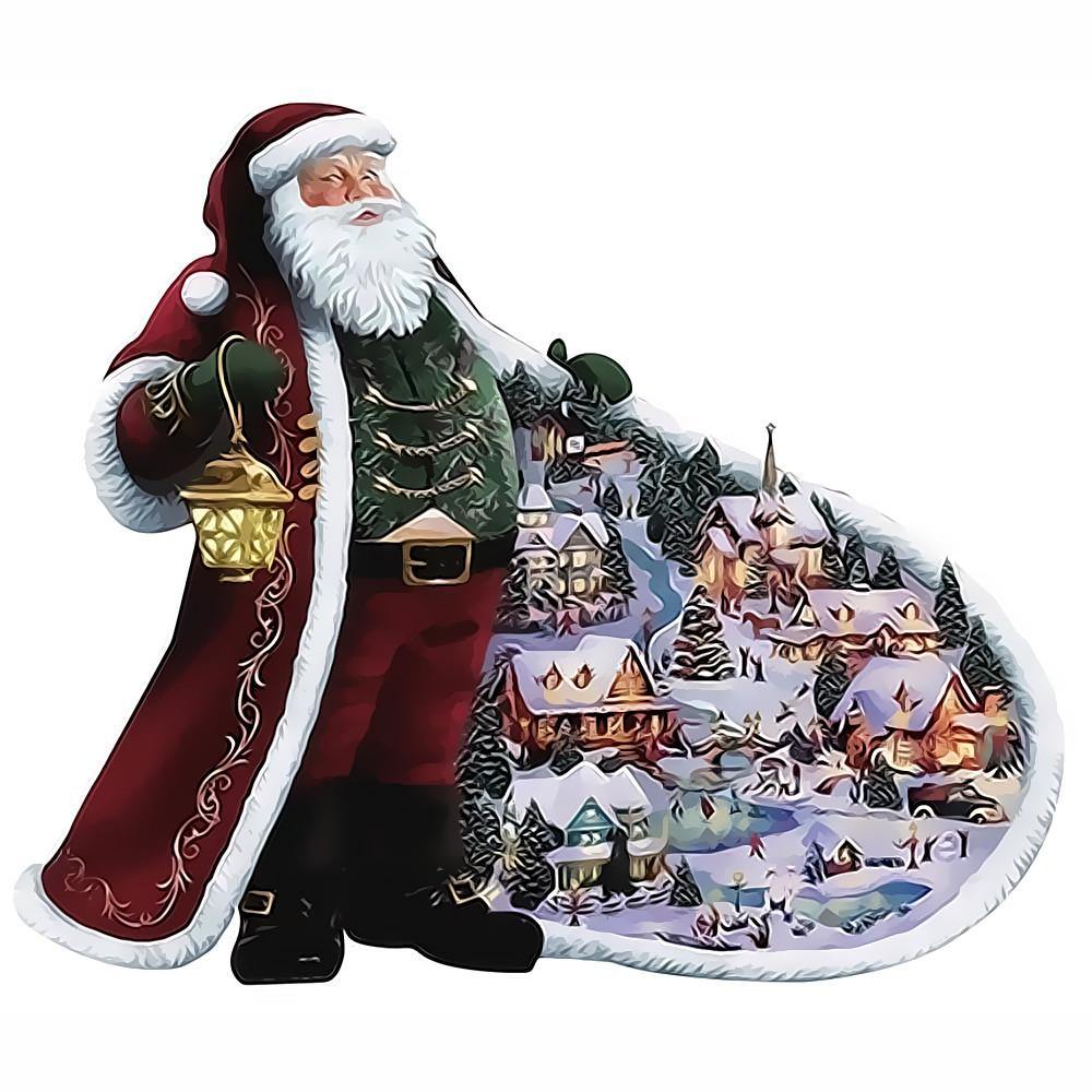 Santa Claus Painting by Numbers