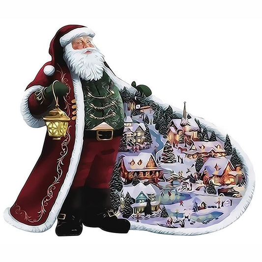 Santa Claus Painting by Numbers