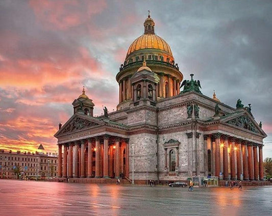 St. Isaac's Cathedral Paint by Numbers