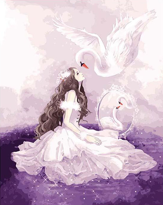 Girl Fantasy Paint by Numbers