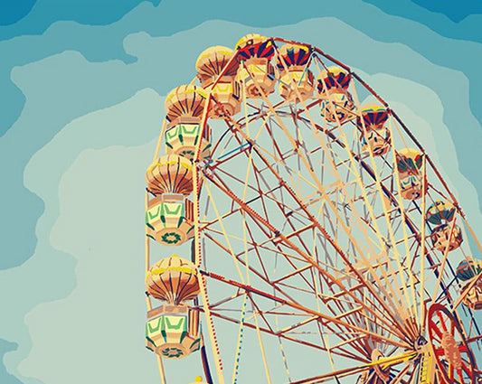 The Vintage Carnival Paint by Numbers
