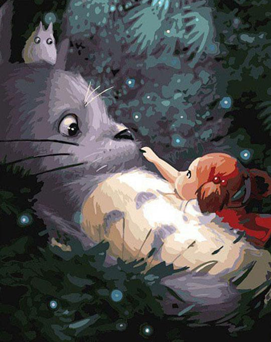 Totoro Cartoons DIY Painting Kit