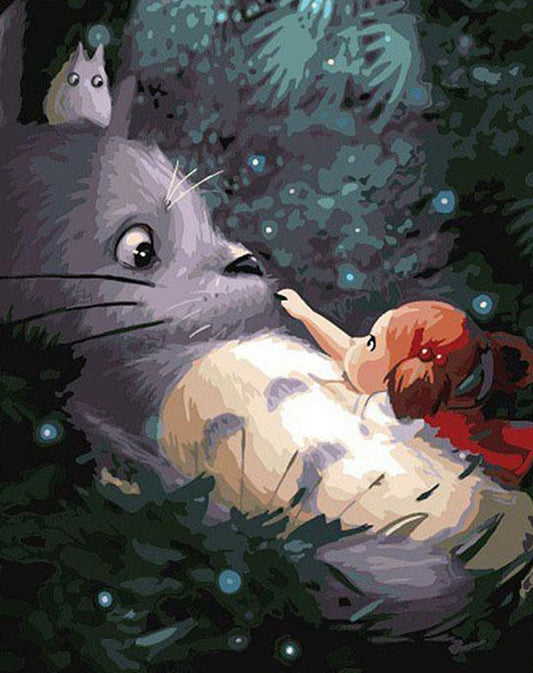 Totoro Cartoons DIY Painting Kit