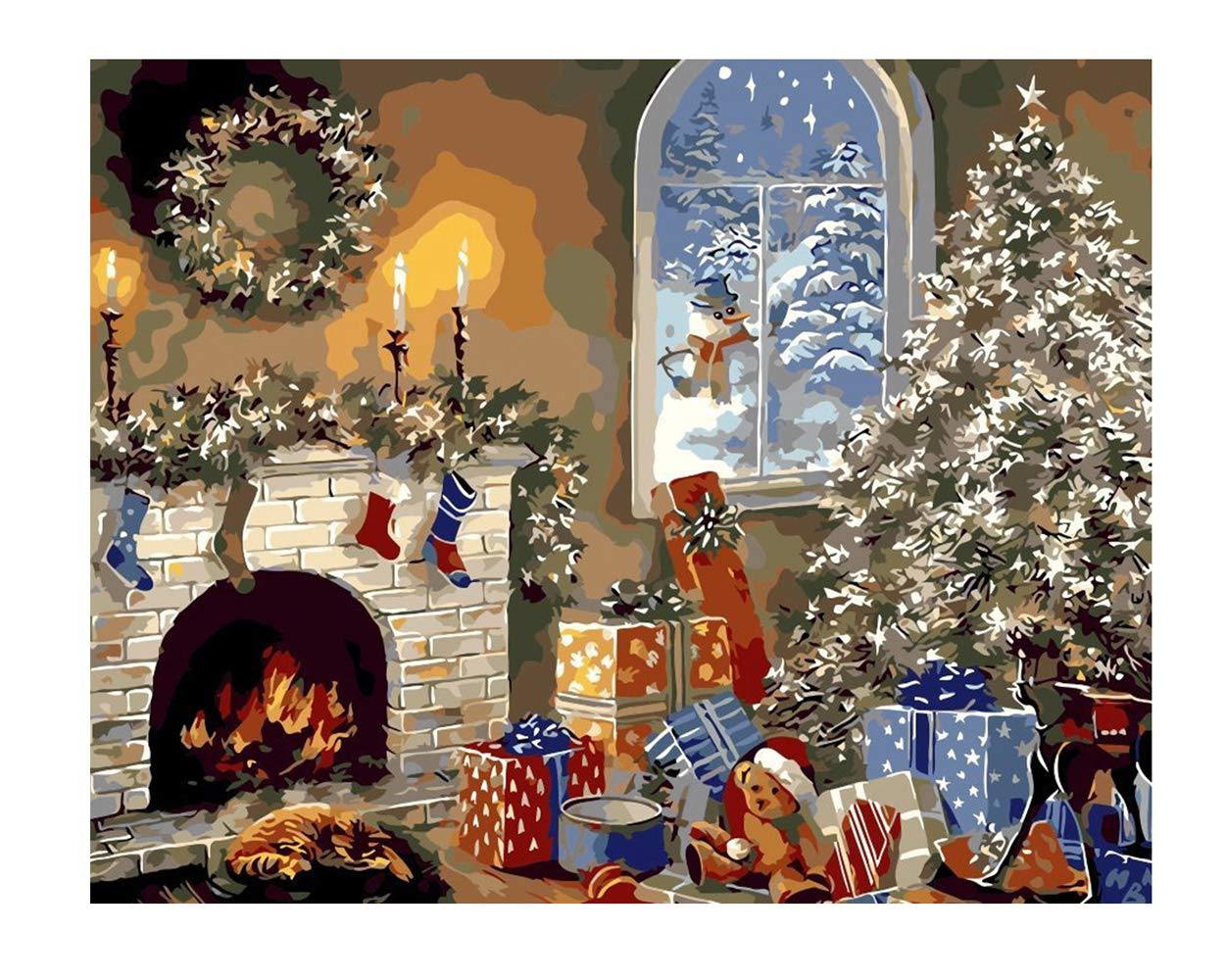 Christmas Tree Paint by Numbers