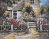 Bicycle in Garden Paint by Numbers