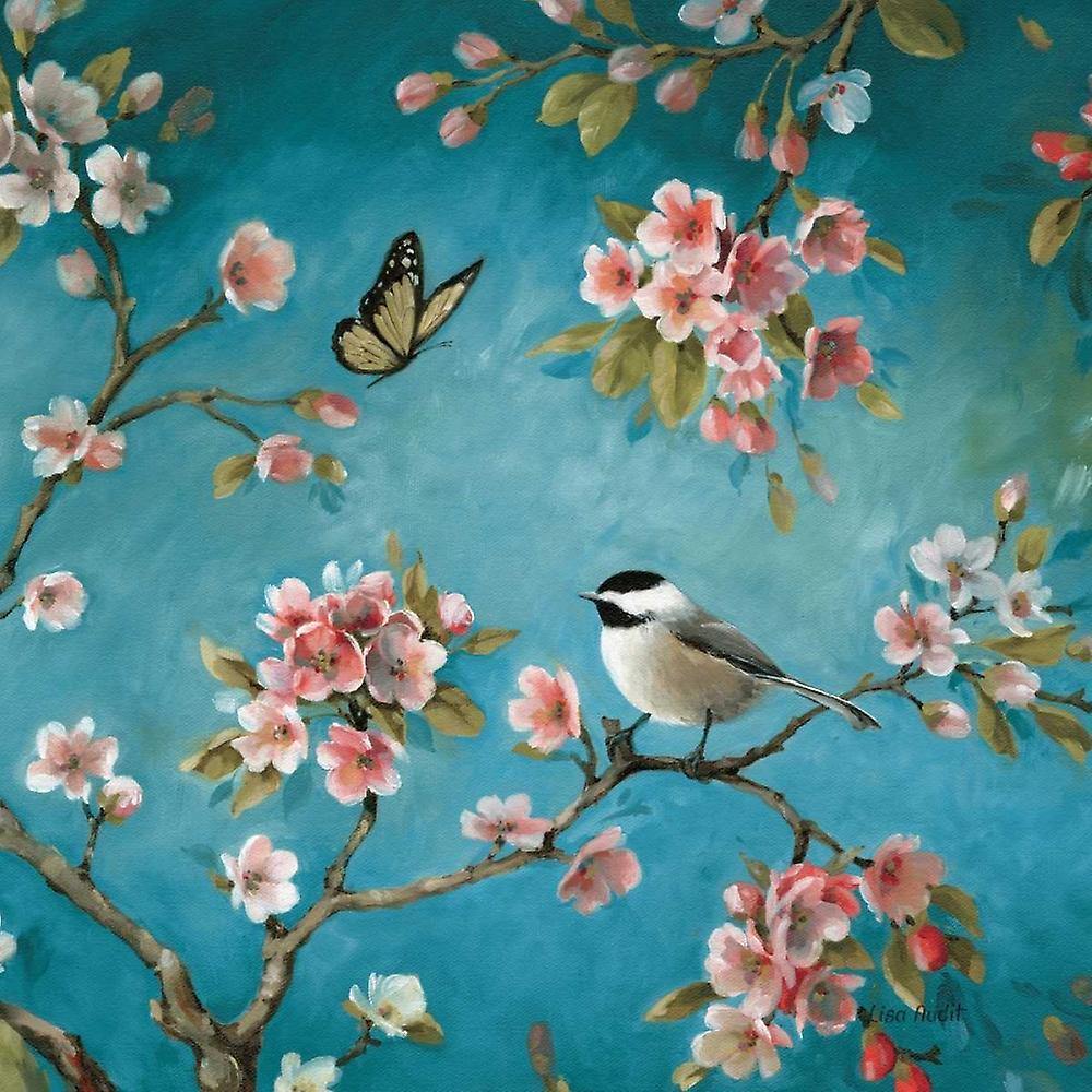 Chickadee & Butterfly Paint by Numbers