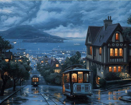 A City Tour Paint by Numbers