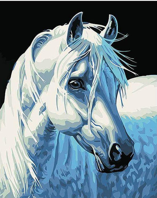 Sad Horse Paint by Numbers