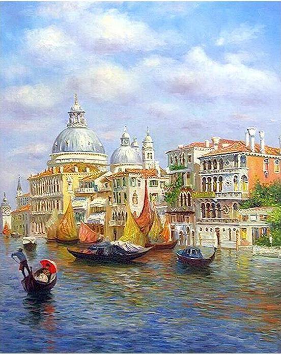 Tour to Venice Paint by Numbers
