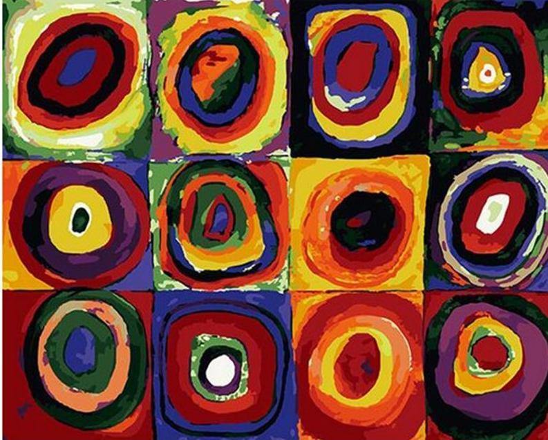 Abstract Art Paint by Numbers