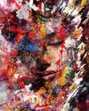 Abstract Portrait Paint by Numbers