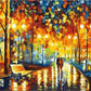 Abstract Street View Paint by Numbers