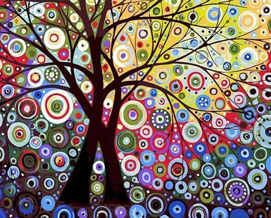 Abstract Tree DIY Painting Kit
