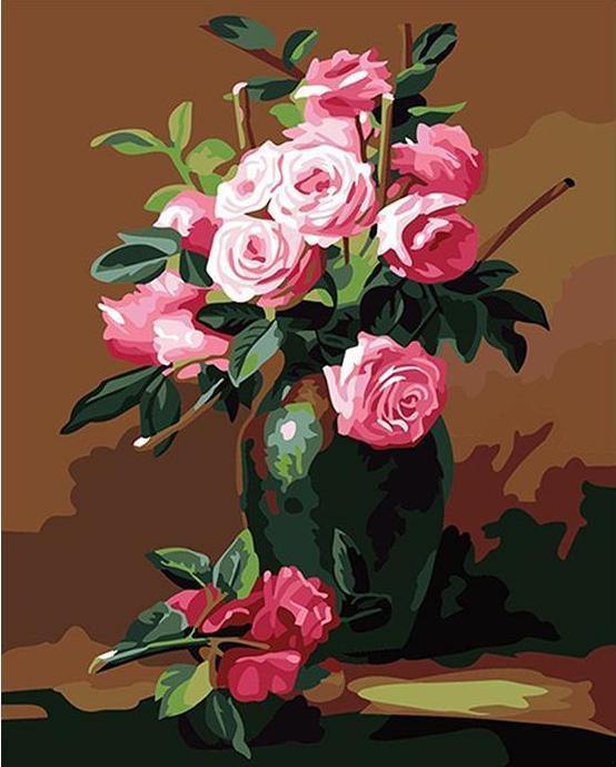 Adorable Roses Paint by Numbers