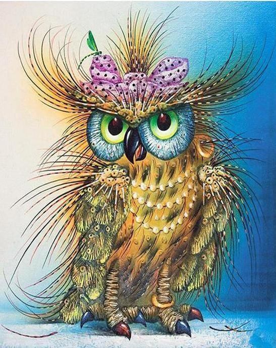 Amazing Owl Paint by Numbers