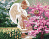 Angel Girl &amp; Flowers Paint by Numbers