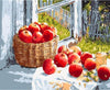 Apples Basket Paint by Numbers