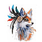 Artistic Fox Paint by Numbers
